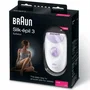 Depiladora Eléctrica Braun SE 3170 Violeta
